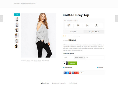 Koda Theme Product Page cpoupon deal design themes web design woocommerce wordpress