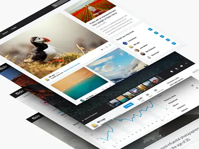 Flickr 4.0 Update in 2015 blog dashboard feed flickr marketing photo social stats web yahoo