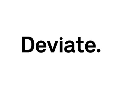 Deviate Logo deviate deviate agency deviate london logo logotype london