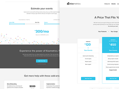 Kissmetrics Pricing $$$ marketing money pricing product