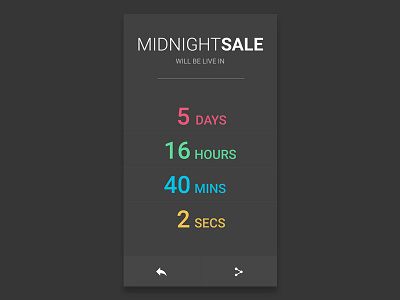 Daily Ui 014 013 dailyui design direct error flash interface timer