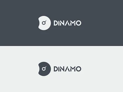 Dinamo Logo dashboard flat gauge graph health network server statistic tech ui ux