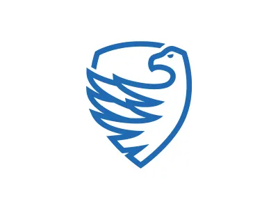 Eagle Guard bird eagle guard logo mark morecolor protect security shield symbol
