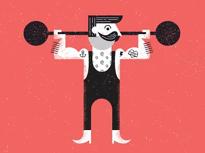 Strong Man anchor boots cutie love man mothersday strong weight workout