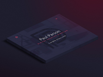 Portfolio is live blue personal pink portfolio ui ux web