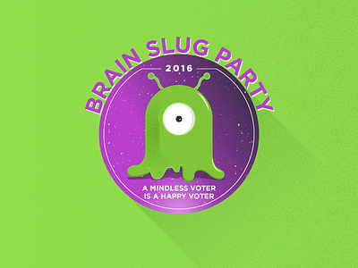 Brain Slug atlanta brain design futurama georgia icon illustration illustrator line slug