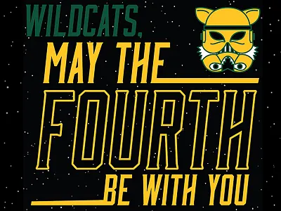 Star Wars Day Facebook Post nmu northern michigan university star wars star wars day stormtrooper wildcat