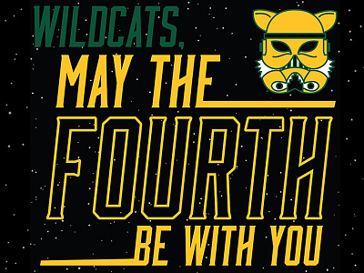 Star Wars Day Facebook Post nmu northern michigan university star wars star wars day stormtrooper wildcat