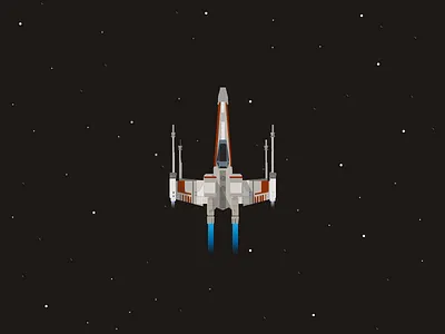 Star Wars Day 2016 art illustration jedi maythe4th rocket ship space star star wars wars