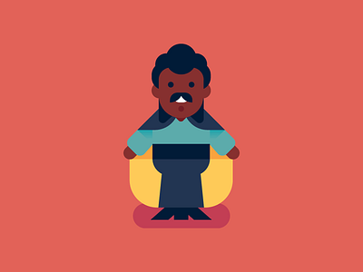 Lando! character character design lando lando calrissian may the 4th be with you star wars vector art vector illustration