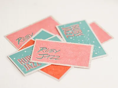 Self Branding Business Cards branding business cards hand self type typography