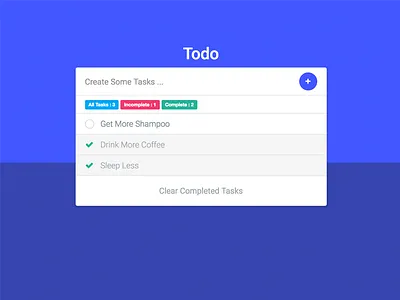Material Design Todo App