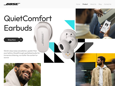 Audio eCommerce Website bose branding ecommerce ecommerce design ecommerce website ui ui design uiux uiux design user experience user interface ux ux design web design website design