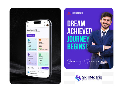 SkillMatrix - Talent Acquisition Dashboard Design admin dashboard ai app design applicant branding candidate codiant dashboard dashboard design hiring hr dashboard human resources interview job board product design recruitment talent talent acquisition ui ux web design