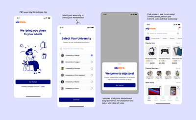 P2P University Marketplace App design marketplace app marketplace design marketplaceapp mobile app p2p marketplace p2p marketplace app seller app ui university app