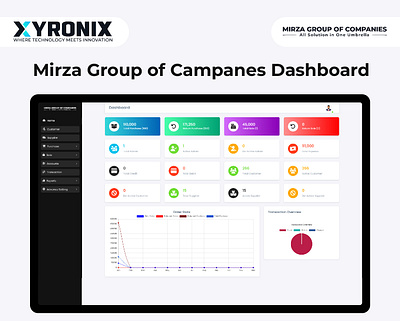 Mirza Dashboard animation branding graphic design logo ui