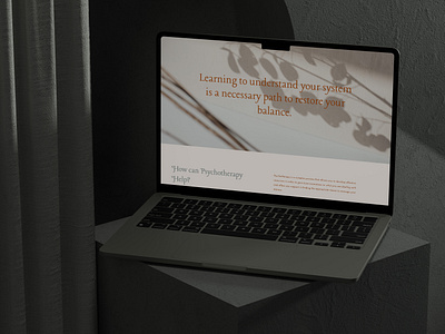 Psychotherapist Squarespace Website with Shop Integration branding squarespace ui webdesign website design