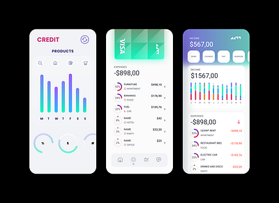 BANK CARD ui