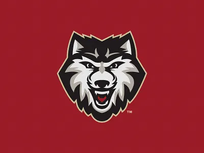 Wolf Illustration illustration logo sports design sports logos wolf