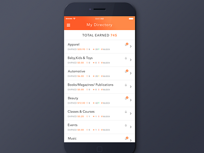 My Directory app directory ios list