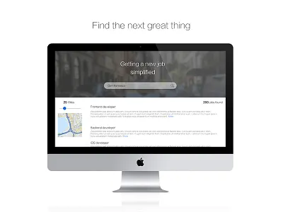 Daily UI 050 - Job Listing dailyui dailyui050 job