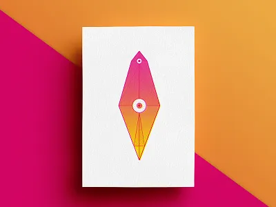 Risograph #5 colour geometric illustration ink lo fi paper poster print retro rico risograph vibrant