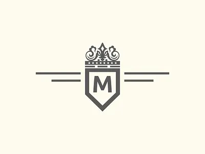 M Logo bike biking black brand branding logo m luxury michael minimal monogram mountain white
