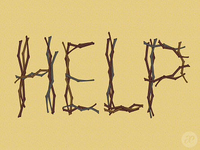 Stranded ashore? branches brush for sale illustration pattern twigs vector