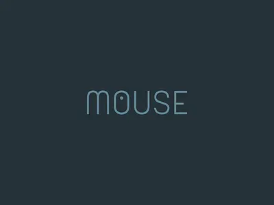 Mouse click computer mouse custom icon logo mouse point round simple