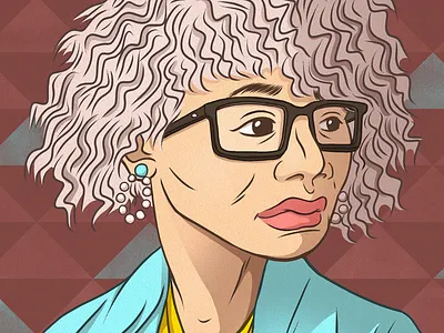 Day 7 - A Family Member art drawing illustration mothers day