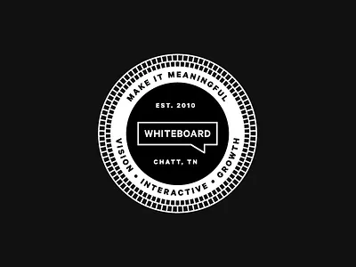 Whiteboard Official Seal badge coin line logo official passport seal typography vector whiteboard