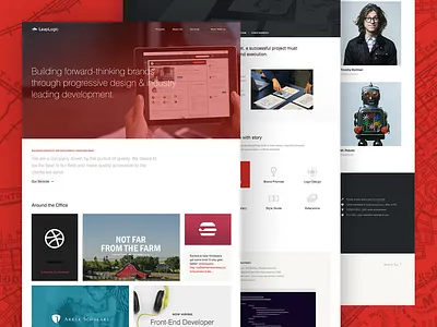 Finally. birmingham brand portfolio ui web design webdesign