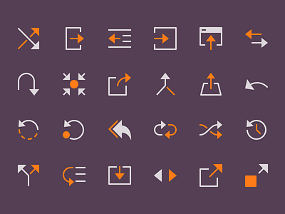 Arrows (glyph) arrows glyph icons interface mini minimal perfect ui