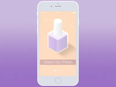 DailyUI 023 - Onboarding dailyui dailyui 023 isometric mobile nails onboarding