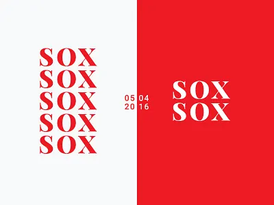 Red Sox Scores: May 4, 2016 baseball data data visualization dataviz infographic monochrome serif sports typography