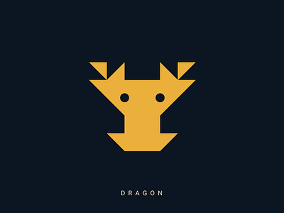 Chinese Zodiac - 05 Dragon china chinese dragon geometrical zodiac