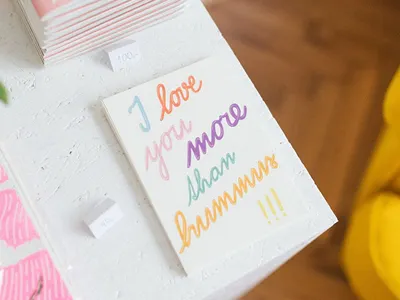I love you more than hummus hummus love postcard