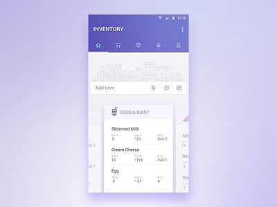 Inventory App android bangalore food india inventory iphone 6 milk offers perishable items
