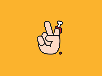 Dribbble2 ouch peace