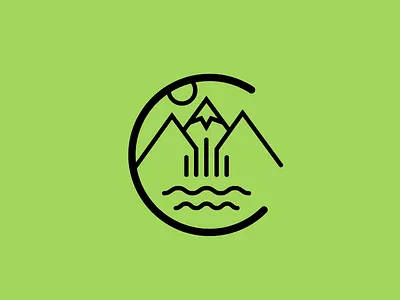 Denver: city iconography set colorado denver desert icon iconography illustration mountains urban west