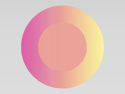 circle circle circles color color study gradient orange pink