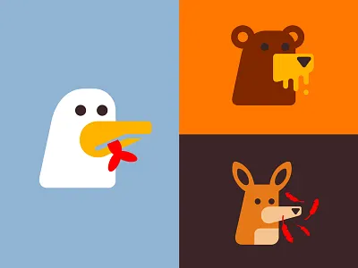 Wasntme Crew Part 3 animal bear bird crew fish fox logo nemo seagull