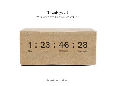 Daily UI #014 - Countdown 014 clean countdown dailyui minimal timer ui