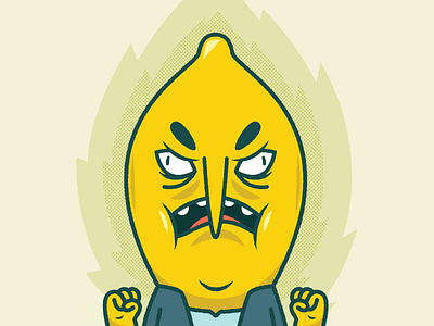 It's overrrrr 9000! adventure dragonball graphic illustrator lemongrab nghiem saiyan super time vector william z