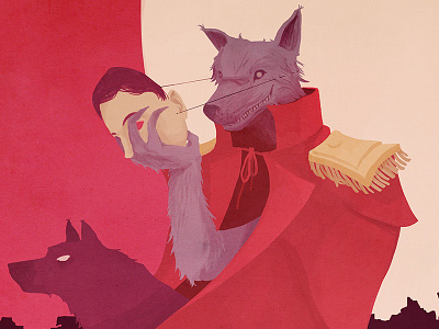 Lycan concept art dota2 illustration
