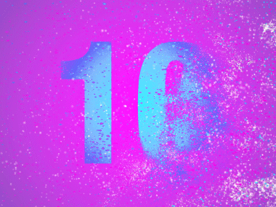 The Countdown clock countdown digits new year news numbers opener show timer titles top 10 word