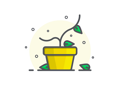 Seasonal Business business canopy icon iconography illustration plant saas season tech