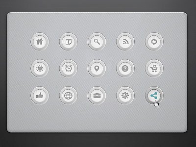 Round icons home icon round search service settings