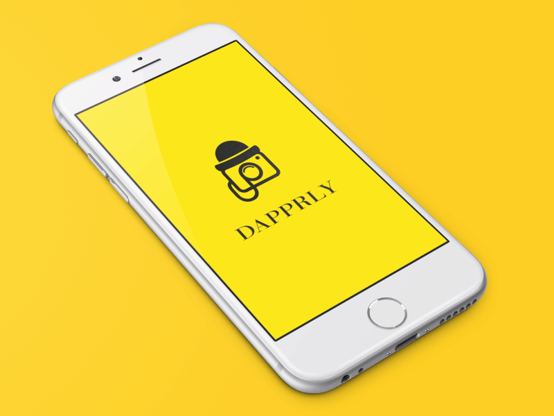 Dapprly Splash Screen Animation 2d animation ae after effects android animation app icons ios logo animation motion motion graphics splash