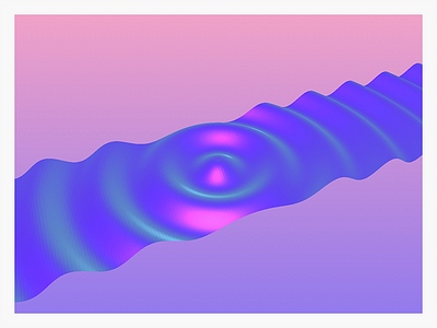 Experiment #1 Sine Waves 3d code dev sine threejs waves